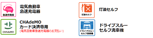 当社ガソリンスタンドの設備